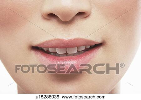 Stock Photography - Woman's mouth. Fotosearch