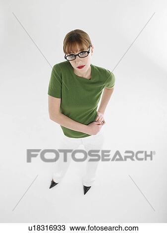 Stock Image - Young Businesswoman. Fotosearch