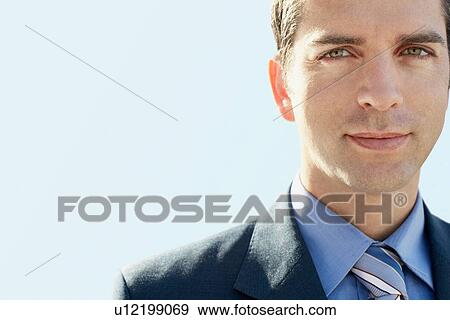 Young man wearing suit close-up portrait. View Large Photo Image Stock Photo - Young man wearing suit close-up portrait.. Fotosearch