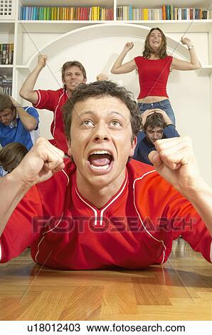 Young People Cheering View Large Photo Image Stock Image - Young People Cheering. Fotosearch