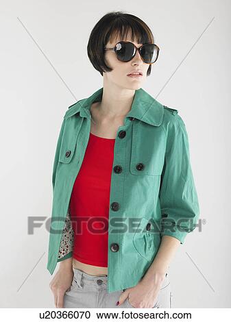 Young Stylish Woman View Large Photo Image Stock Image - Young Stylish Woman. Fotosearch