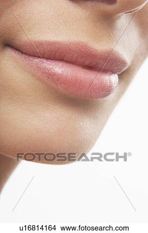 Young Woman's lips View Large Photo Image Picture - Young Woman's lips. Fotosearch