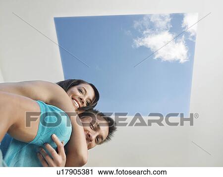 Affectionate Young Couple Under Skylight View Large Photo Image Stock Image - Affectionate Young Couple Under Skylight. Fotosearch