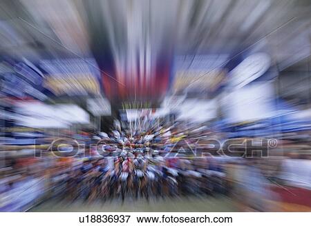 Bicyclists riding in Bicycle Race zoom effect View Large Photo Image Stock Photo - Bicyclists riding in Bicycle Race zoom effect. Fotosearch