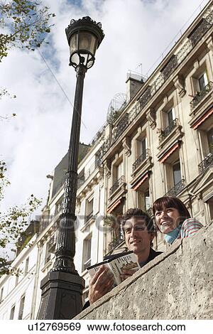 Stock Photo - Couple Sightseeing. Fotosearch