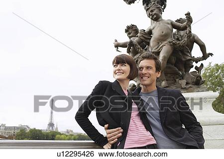 Couple Sightseeing View Large Photo Image Stock Photograph - Couple Sightseeing. Fotosearch