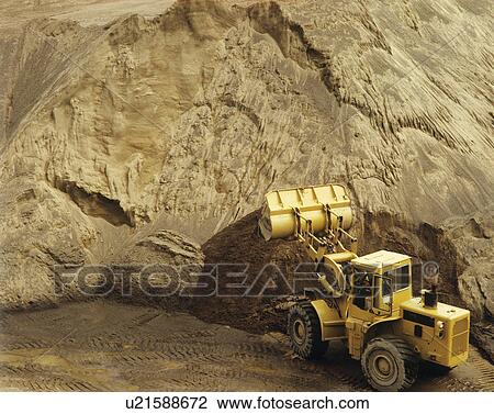 Stock Image - Excavator. Fotosearch
