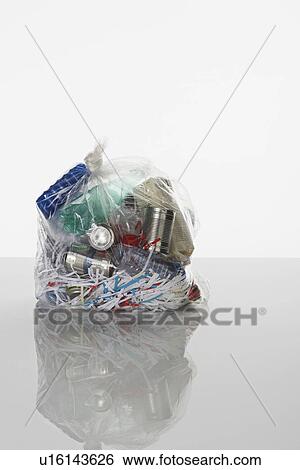 Stock Photograph - Garbage bag. Fotosearch
