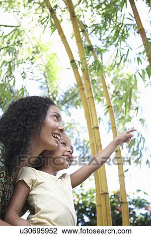 Girl (5-6 years) and mother in garden View Large Photo Image Stock Image - Girl (5-6 years) and mother in garden. Fotosearch