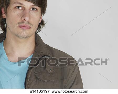 Mid adult man close-up View Large Photo Image Stock Photo - Mid adult man close-up. Fotosearch