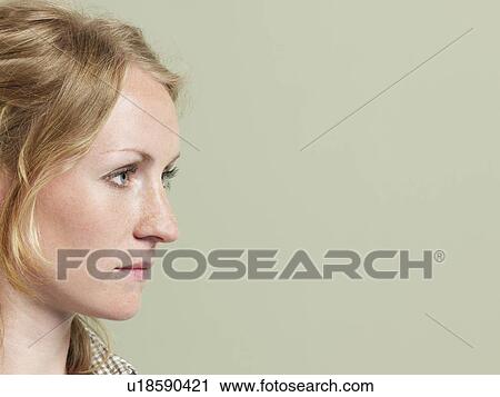 Mid-adult woman close-up View Large Photo Image Stock Image - Mid-adult woman close-up. Fotosearch