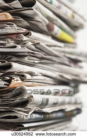 Pile of waste paper close-up View Large Photo Image Stock Image - Pile of waste paper close-up. Fotosearch