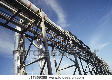 Pipeline and Scaffolding View Large Photo Image Stock Photography - Pipeline and Scaffolding. Fotosearch