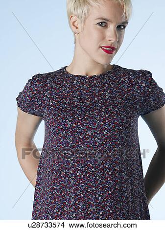 Portrait of young woman View Large Photo Image Picture - Portrait of young woman. Fotosearch