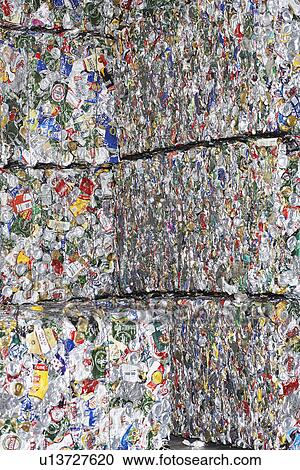 Stock Image - Stacks of recycled paper. Fotosearch