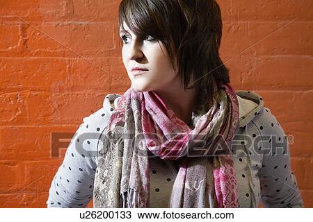 Teenage girl (16-17) looking away View Large Photo Image Stock Image - Teenage girl (16-17) looking away. Fotosearch