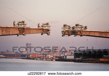 Bridge construction Melbourne Australia View Large Photo Image Stock Photo - Bridge construction Melbourne Australia. Fotosearch
