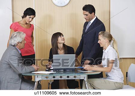 Business people having meeting in conference room View Large Photo Image Stock Photography - Business people having meeting in conference room. Fotosearch