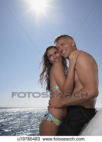 Couple on a Boat View Large Photo Image Stock Image - Couple on a Boat. Fotosearch