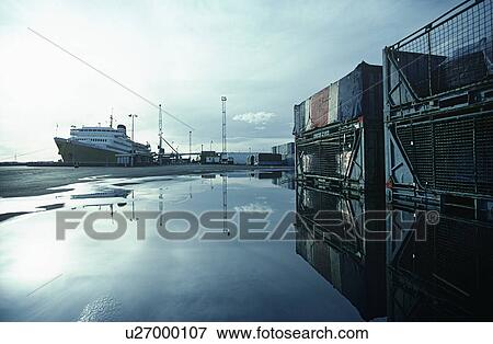 Ferry at port Melbourne Australia View Large Photo Image Stock Photo - Ferry at port Melbourne Australia. Fotosearch