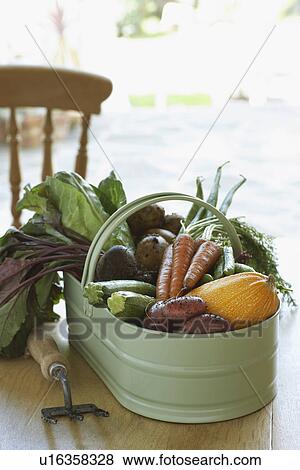 Fresh vegetables on table close-up View Large Photo Image Stock Photo - Fresh vegetables on table close-up. Fotosearch