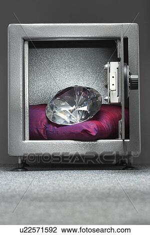 Gem in safe View Large Photo Image Stock Image - Gem in safe. Fotosearch