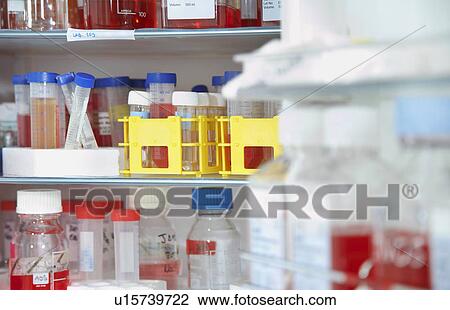 Lab supplies on shelves View Large Photo Image Stock Image - Lab supplies on shelves. Fotosearch