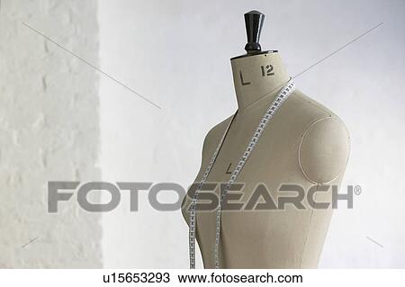 Stock Image - Mannequin indoors close up. Fotosearch