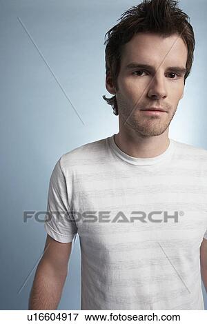Portrait of young man View Large Photo Image Stock Photo - Portrait of young man. Fotosearch