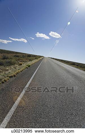 Road through desert View Large Photo Image Stock Photography - Road through desert. Fotosearch