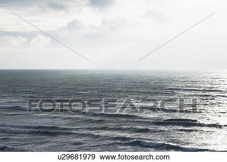 Sea landscape elevated view View Large Photo Image Stock Photo - Sea landscape elevated view. Fotosearch