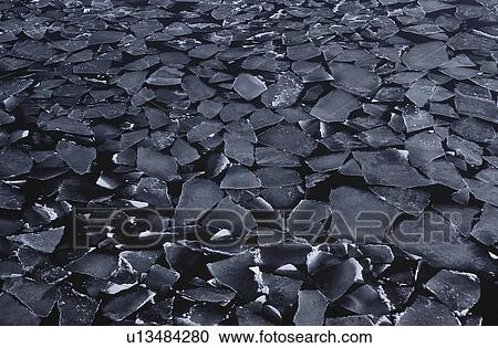 Stock Image - Antarctica Weddell Sea ice floe. Fotosearch