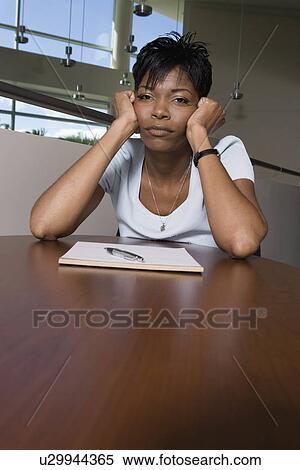 Bored African American Businesswoman View Large Photo Image Stock Photography - Bored African American Businesswoman. Fotosearch