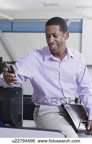 Cheerful African American Businessman View Large Photo Image Stock Photograph - Cheerful African American Businessman. Fotosearch