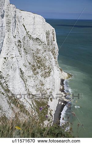Stock Image - Cliff by seaside. Fotosearch
