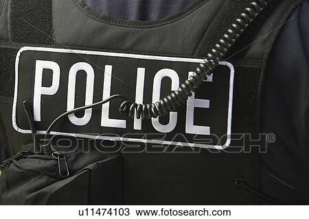 Close-up of police bulletproof vest View Large Photo Image Stock Image - Close-up of police bulletproof vest. Fotosearch