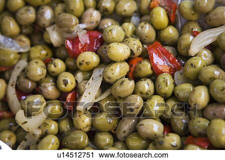 Stock Image - Close-up of salad. Fotosearch