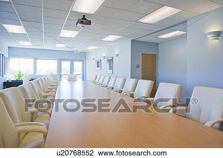 Stock Image - Conference room. Fotosearch