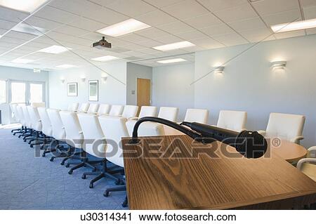 Stock Image - Conference room. Fotosearch