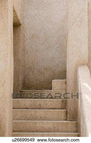 Stock Photo - Dubai UAE Architectural detail of Sheikh Saeed al-Maktoum House. Fotosearch