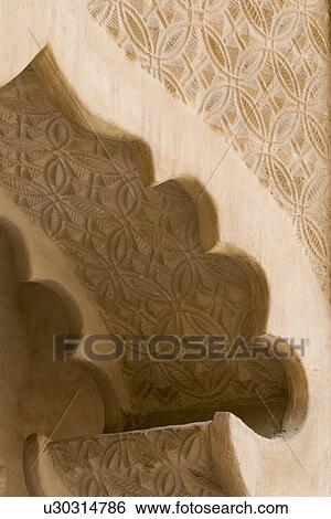 Dubai UAE Ornate architectural detail at the Heritage House Museum in Deira. View Large Photo Image Stock Photograph - Dubai UAE Ornate architectural detail at the Heritage House Museum in Deira.. Fotosearch