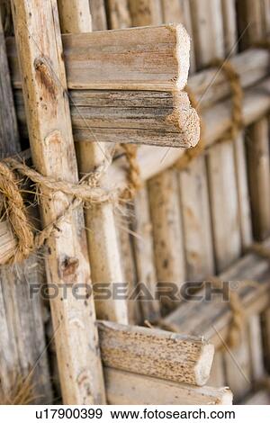 Stock Photo - Dubai UAE thatch display at Heritage Village Bur Dubai. Fotosearch