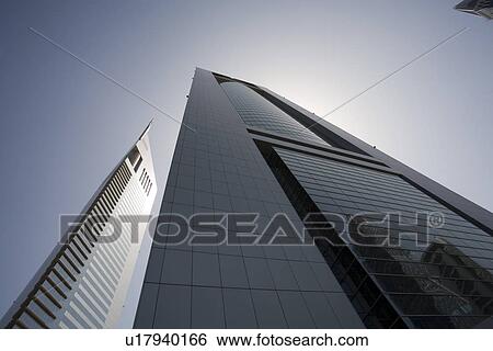 Dubai UAE View of Emirates Towers on Sheikh Zayed Road in Dubai View Large Photo Image Stock Photograph - Dubai UAE View of Emirates Towers on Sheikh Zayed Road in Dubai. Fotosearch