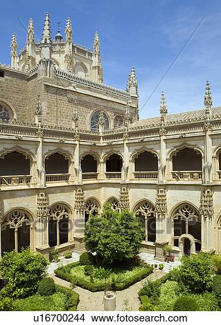 Elevated view of palace courtyard. View Large Photo Image Picture - Elevated view of palace courtyard.. Fotosearch