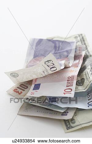 Euro notes on white background View Large Photo Image Picture - Euro notes on white background. Fotosearch