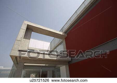 Stock Photograph - Exterior of modern furniture store. Fotosearch