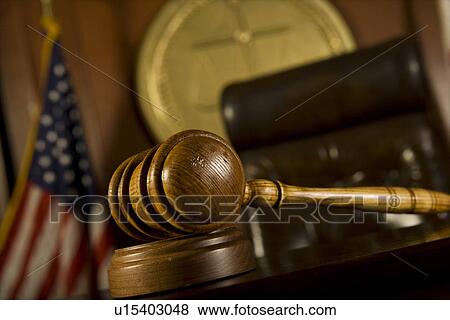 Gavel in court room View Large Photo Image Stock Photo - Gavel in court room. Fotosearch