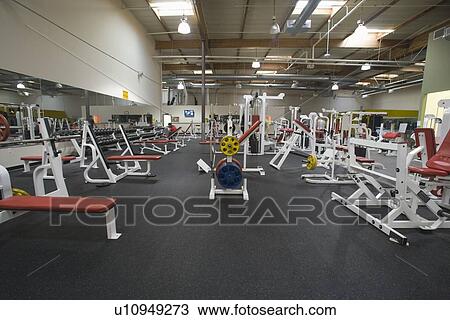 Stock Image - Gym. Fotosearch
