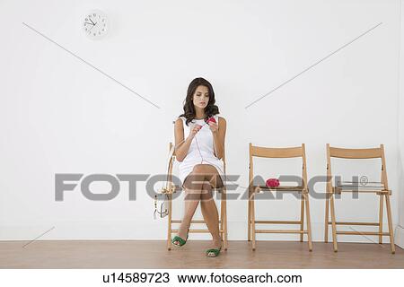 Knitting woman View Large Photo Image Stock Image - Knitting woman. Fotosearch