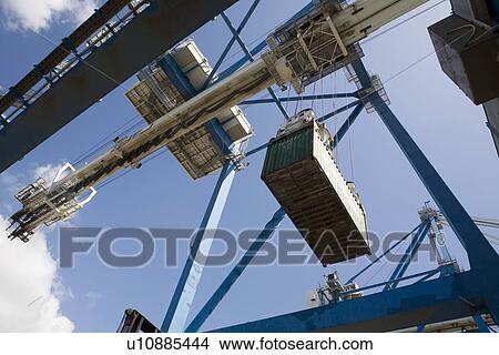 Limassol Cyprus dockside crane. View Large Photo Image Picture - Limassol Cyprus dockside crane.. Fotosearch